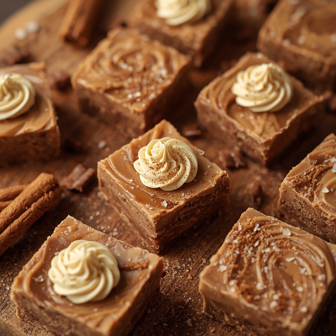 Cinnabon fudge - Detail or variation