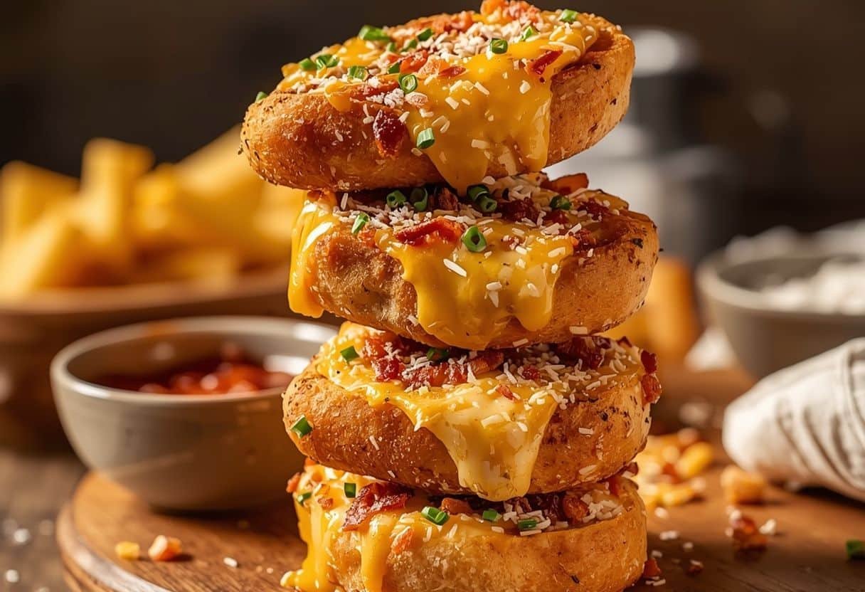 homemade cheesy breadsticks - Detail or variation