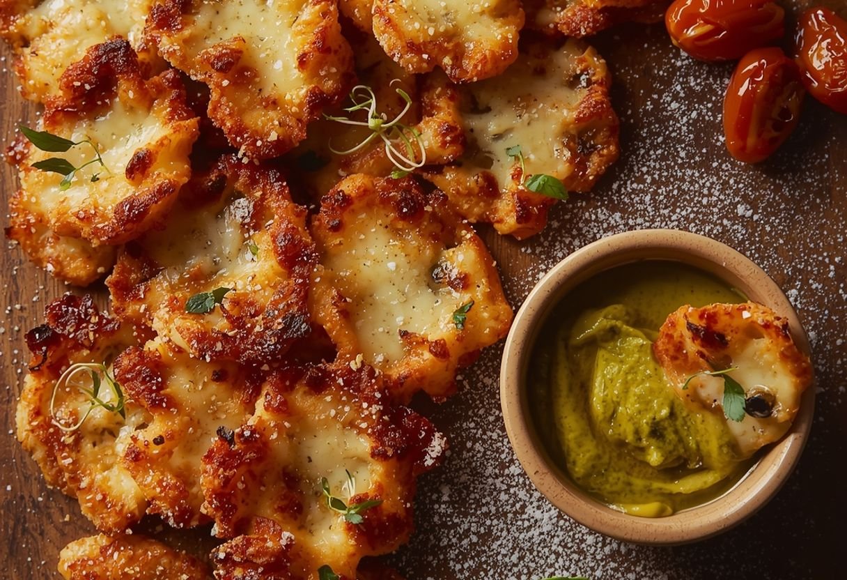 crispy pizza chips - Detail or variation