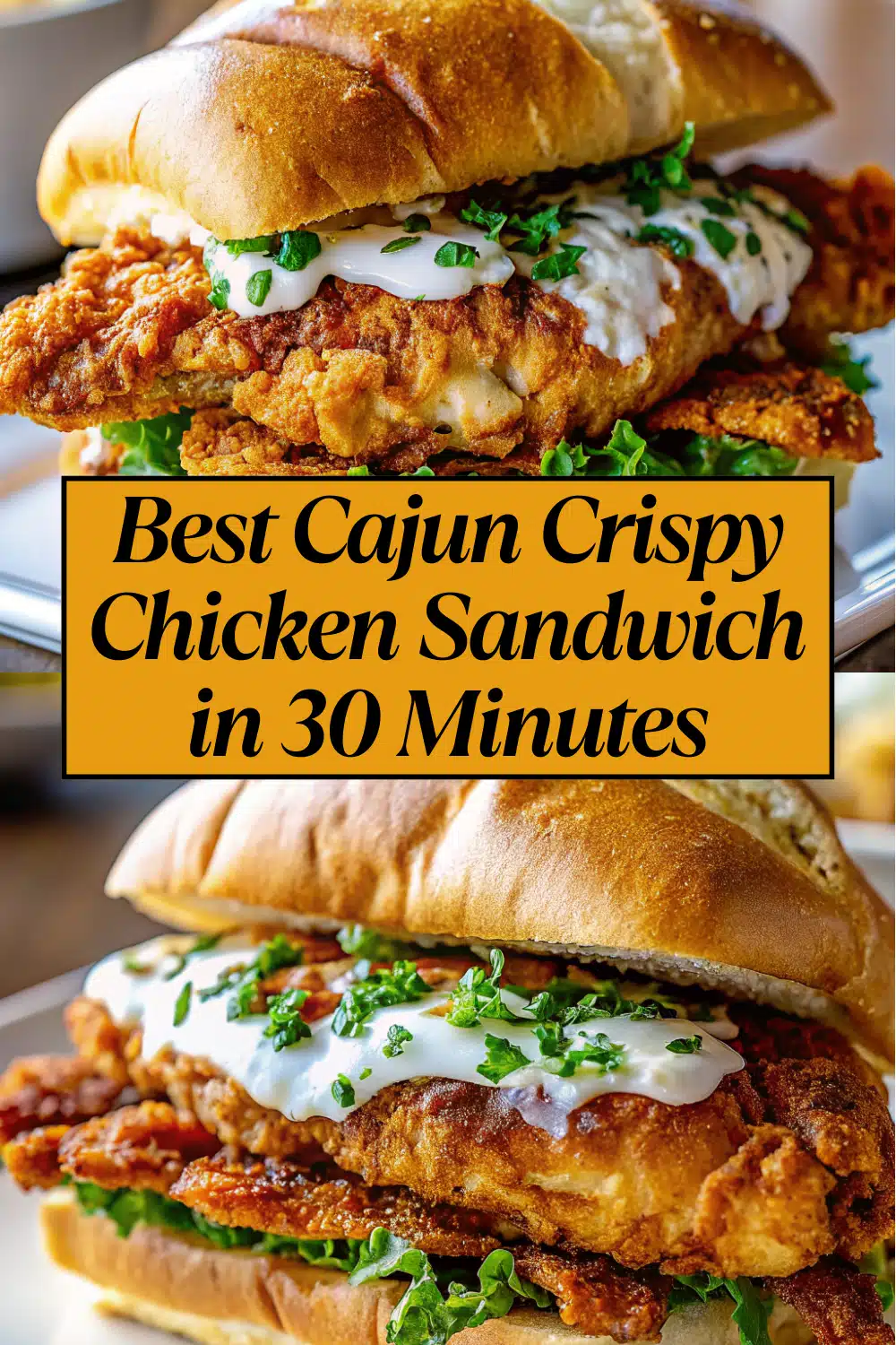 Cajun Crispy Chicken Sandwich The Most Crispy and Bold Sandwich You Will Make 64 Best Cajun Crispy Chicken Sandwich in 30 Minutes