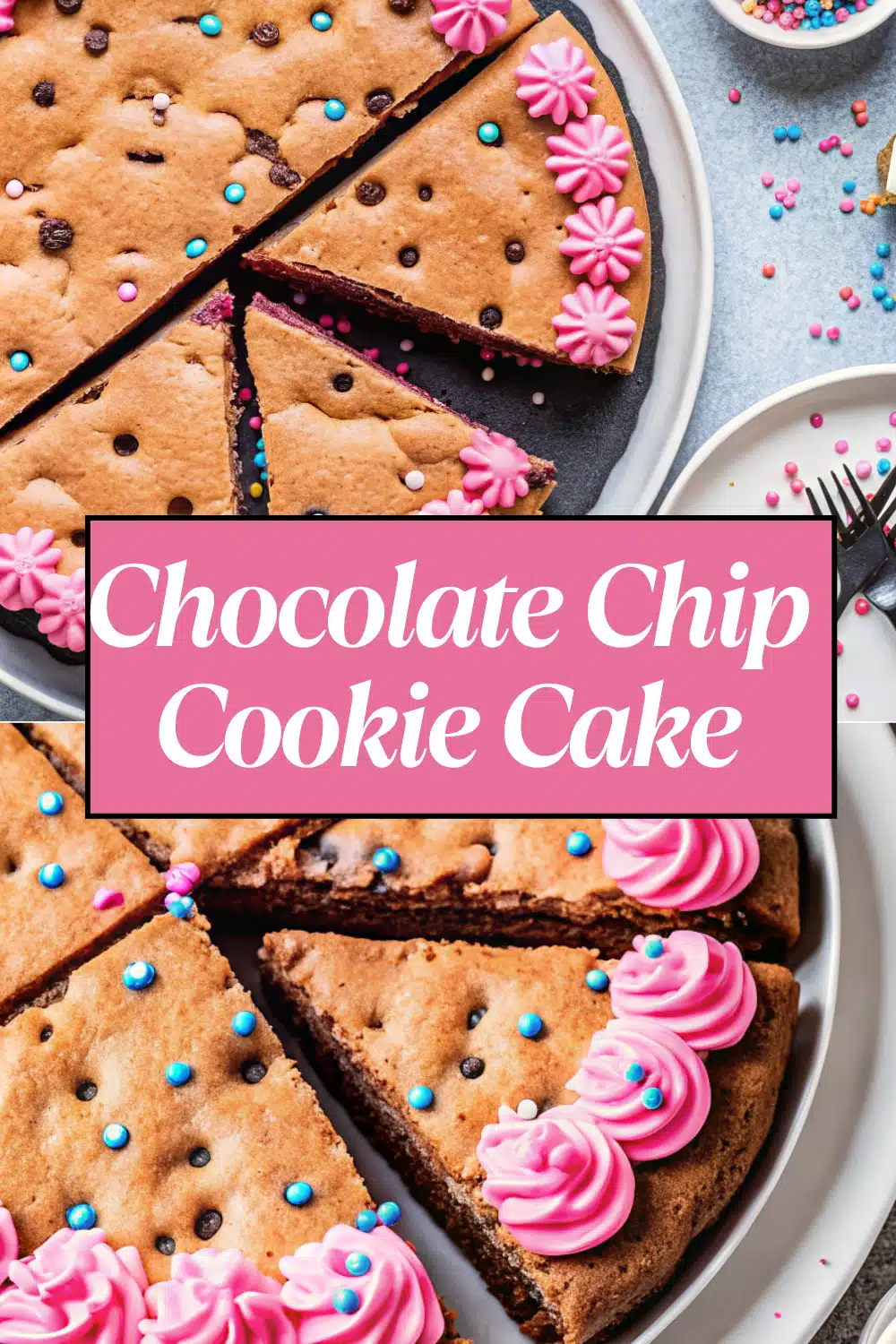 Chocolate Chip Cookie Cake The Most Fun and Easy Giant Birthday Dessert You Will Bake 62 Chocolate Chip Cookie Cake