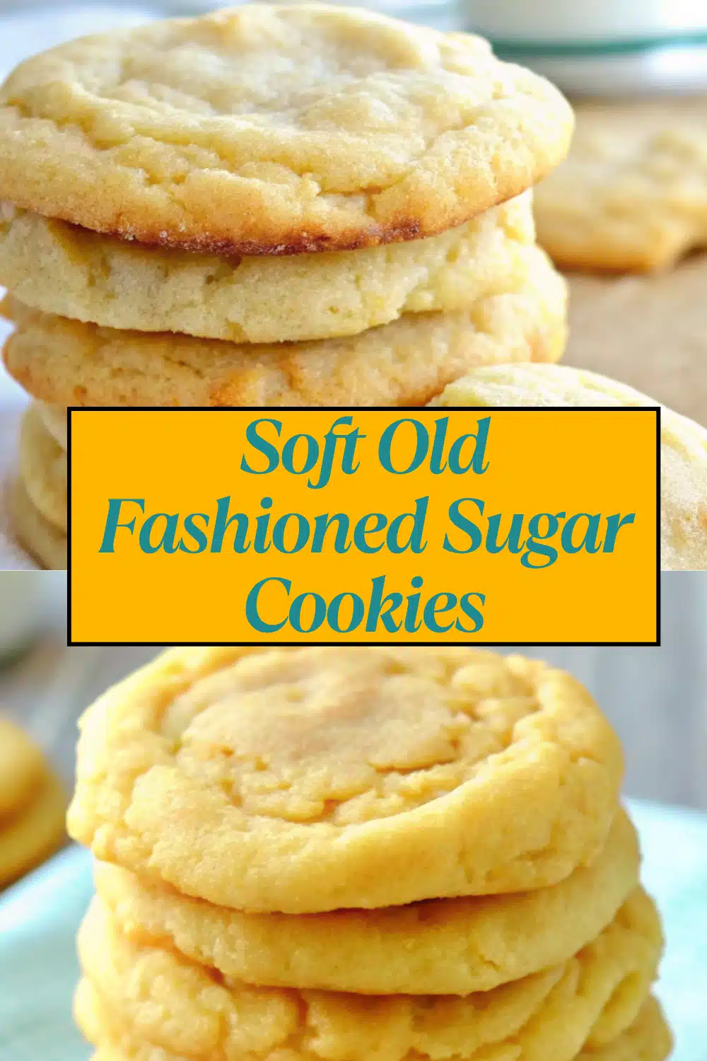 Soft Old Fashioned Sugar Cookies