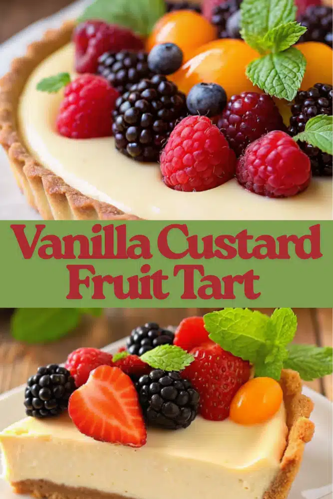 Vanilla Custard Fruit Tart The Most Silky and Beautiful Fresh Berry Tart You Will Make 68 Vanilla Custard Fruit Tart