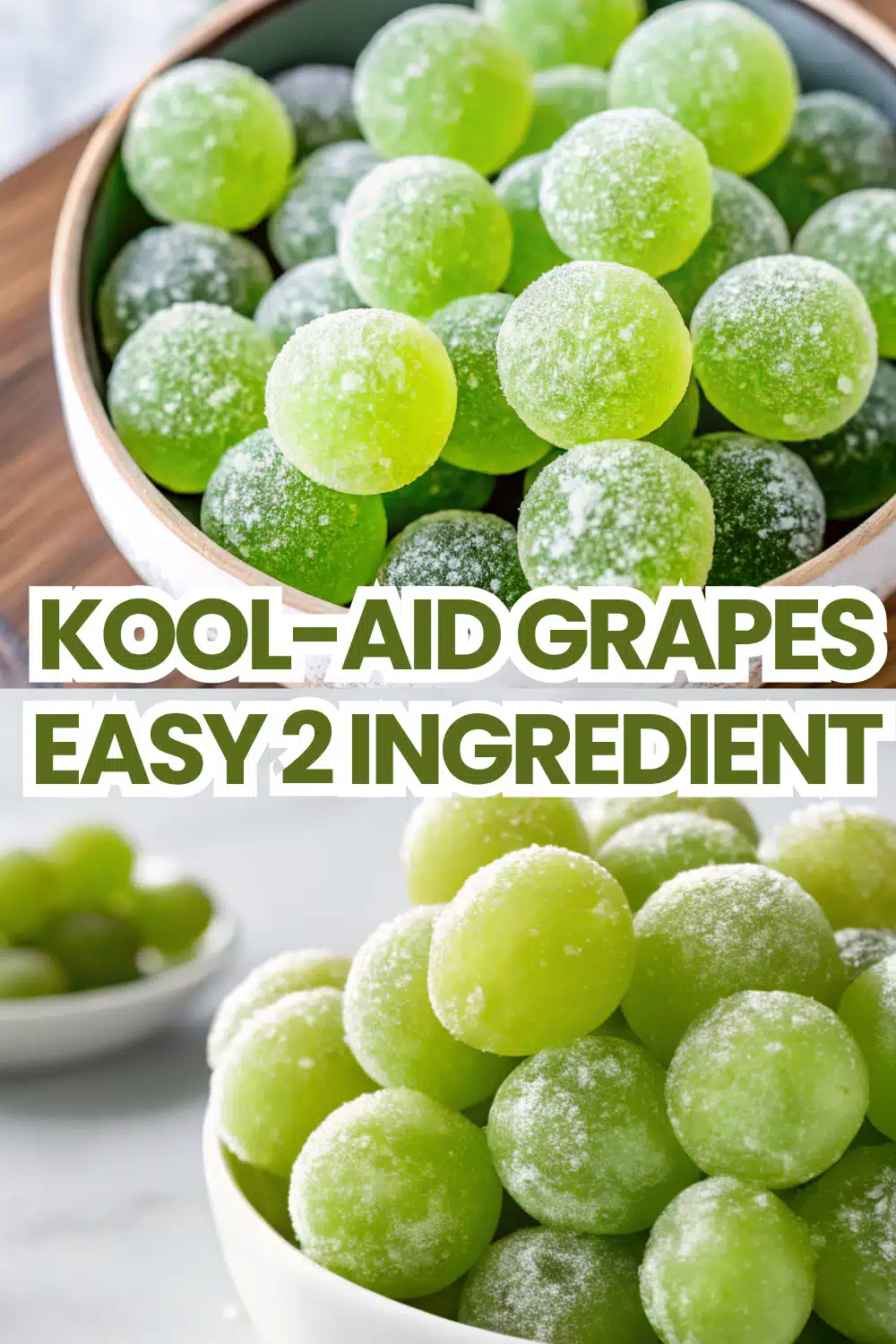 Kool-Aid Grapes The Most Easy Frozen Candy Coated Summer Snack You Will Ever Make 32 Kool Aid Grapes Easy 2 Ingredient