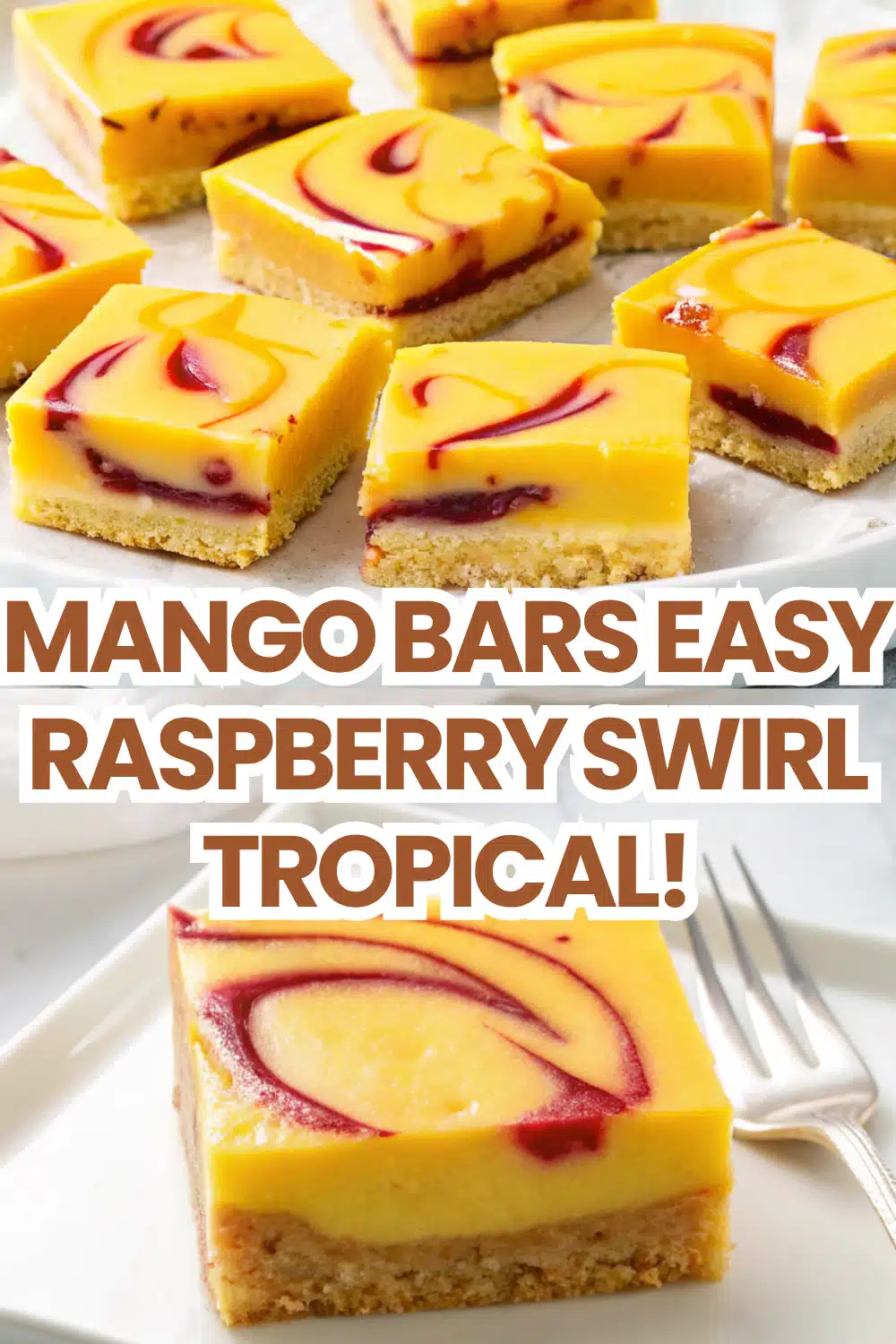 Mango And Raspberry Mango Bars Easy Raspberry Swirl Shortbread Curd Recipe