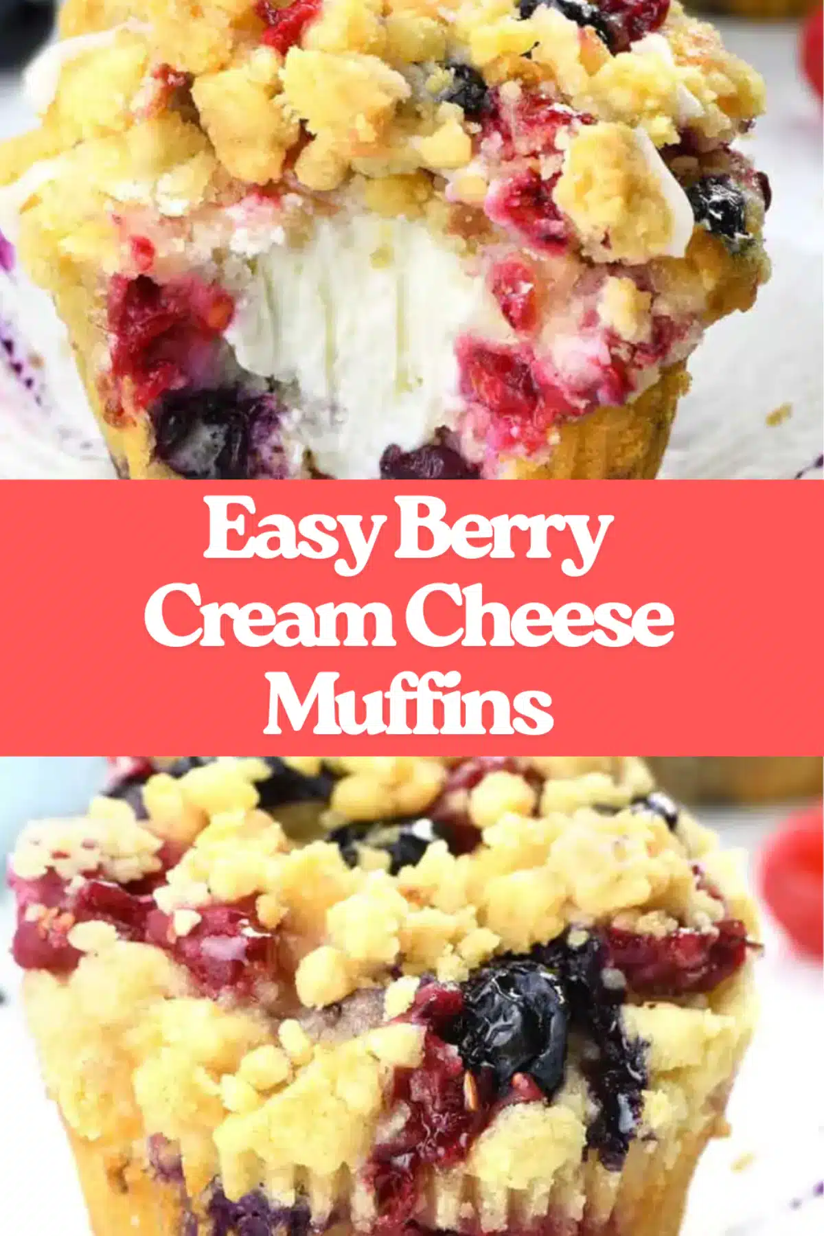 Berry Cream Cheese Muffins The Most Easy Greek Yogurt Mixed Berry Cheesecake Filling Streusel Glaze Muffin You Will Bake 72 Easy Berry Cream Cheese Muffins