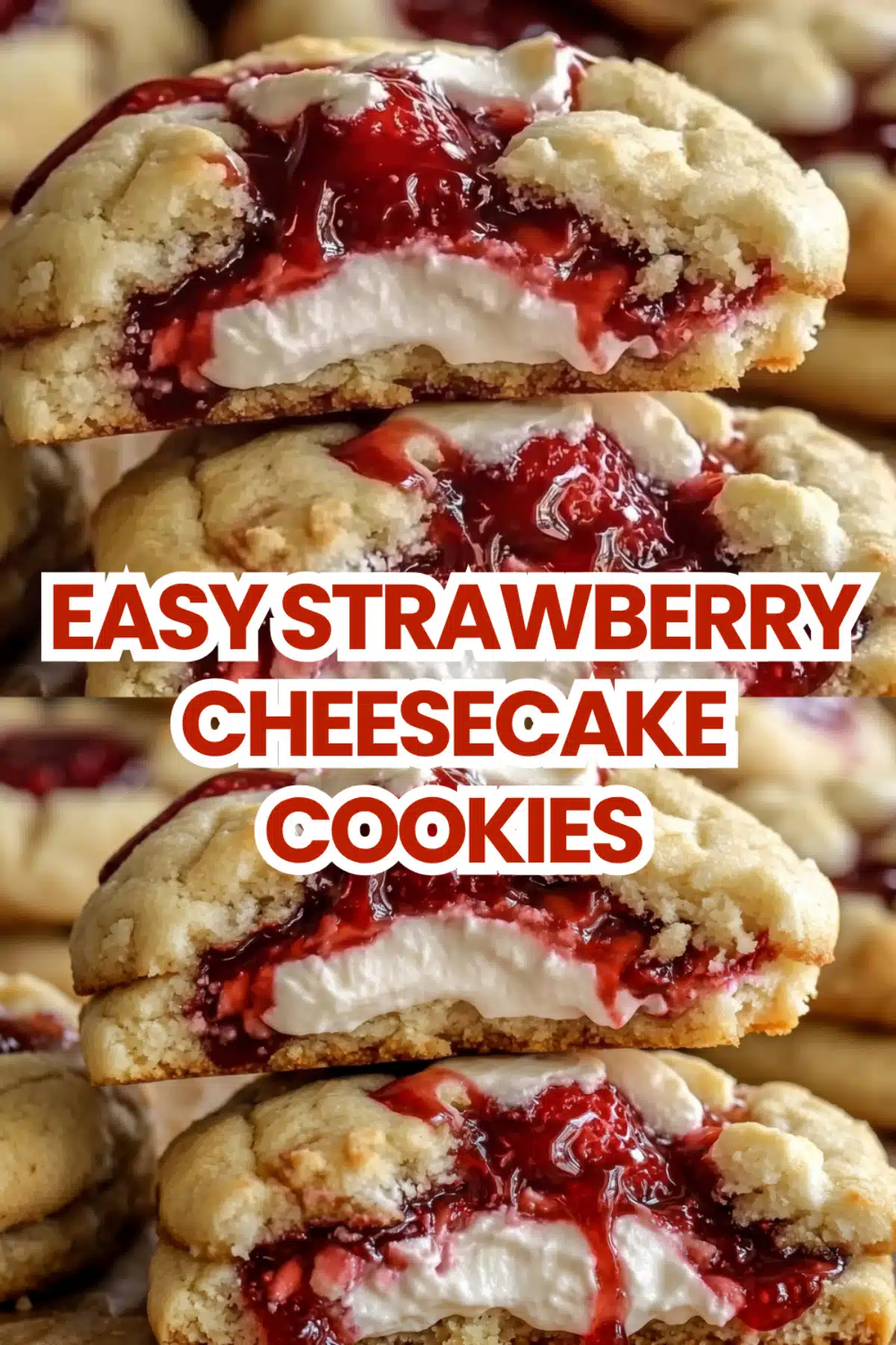Strawberry Cheesecake Cookies The Most Easy Soft Fresh Strawberry Cream Cheese Cheesecake Flavor Cookie You Will Bake 52 Easy Strawberry Cheesecake Cookies