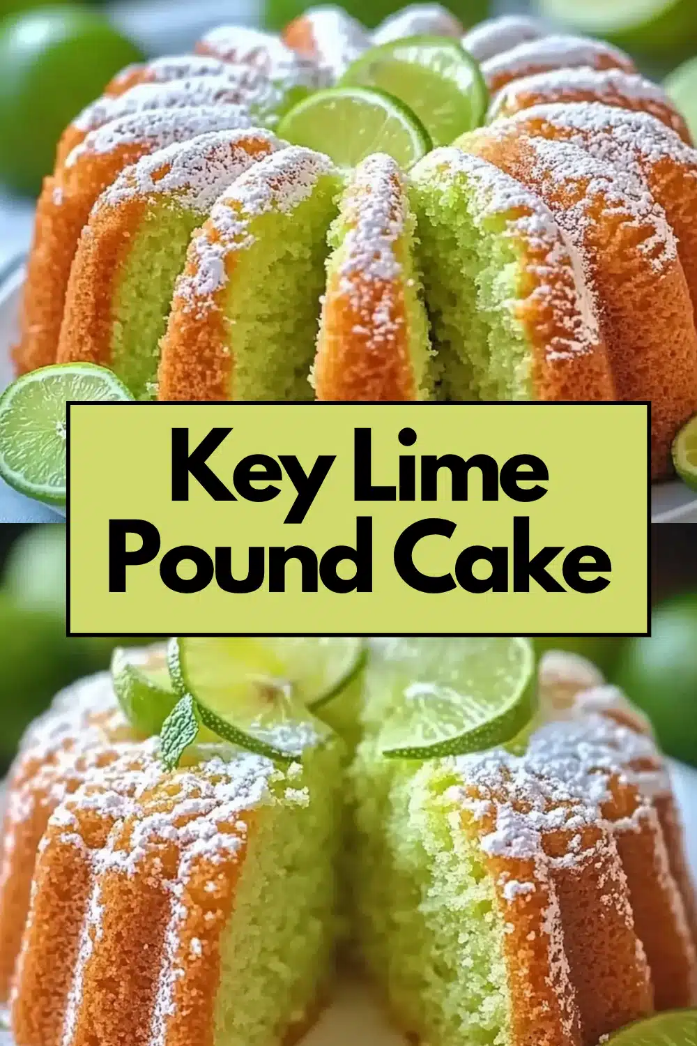 Key Lime Pound Cake