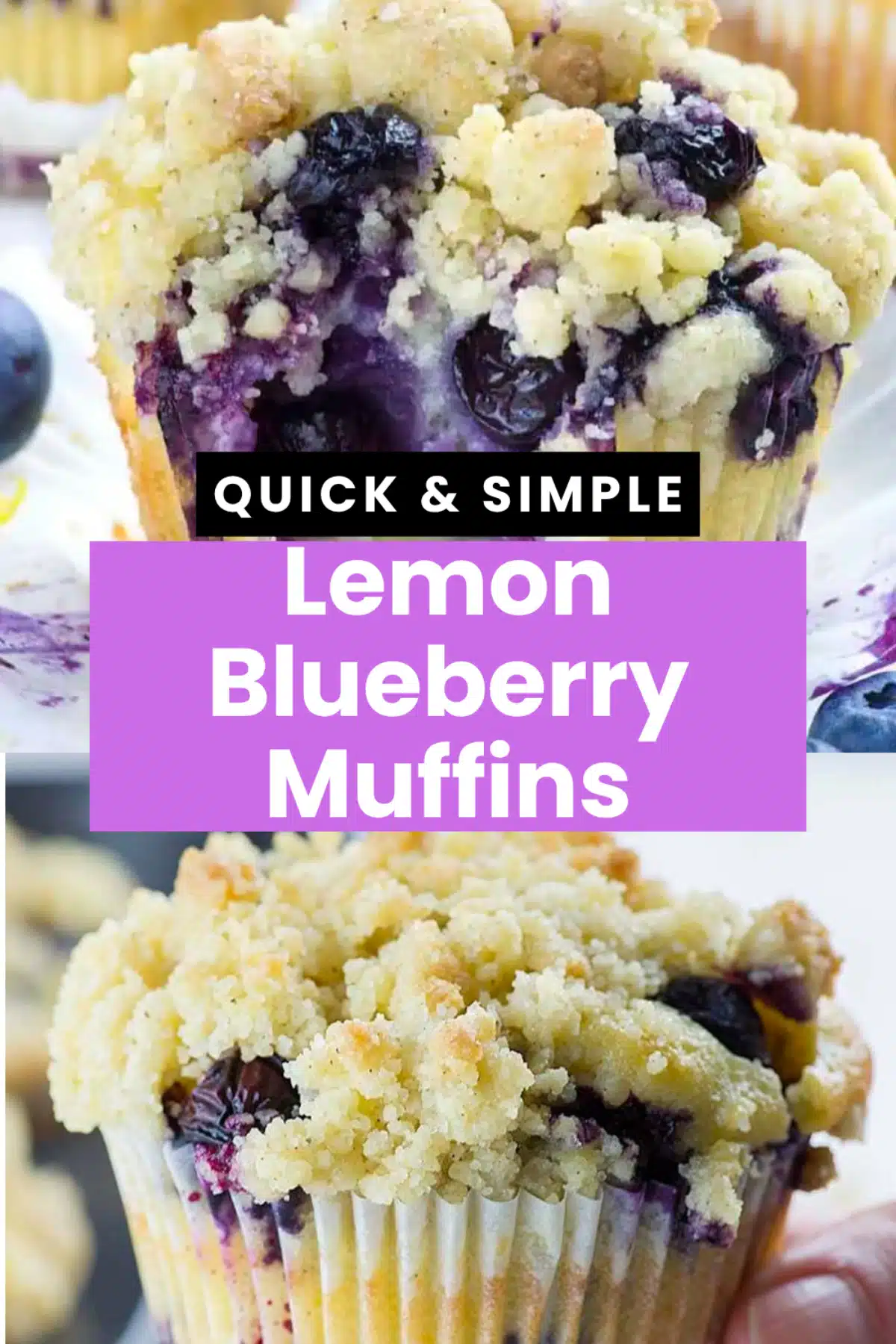 Lemon Blueberry Muffins
