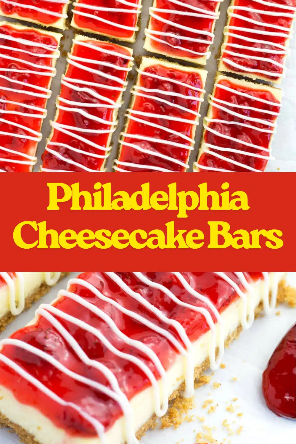 Philadelphia Cheesecake Bars