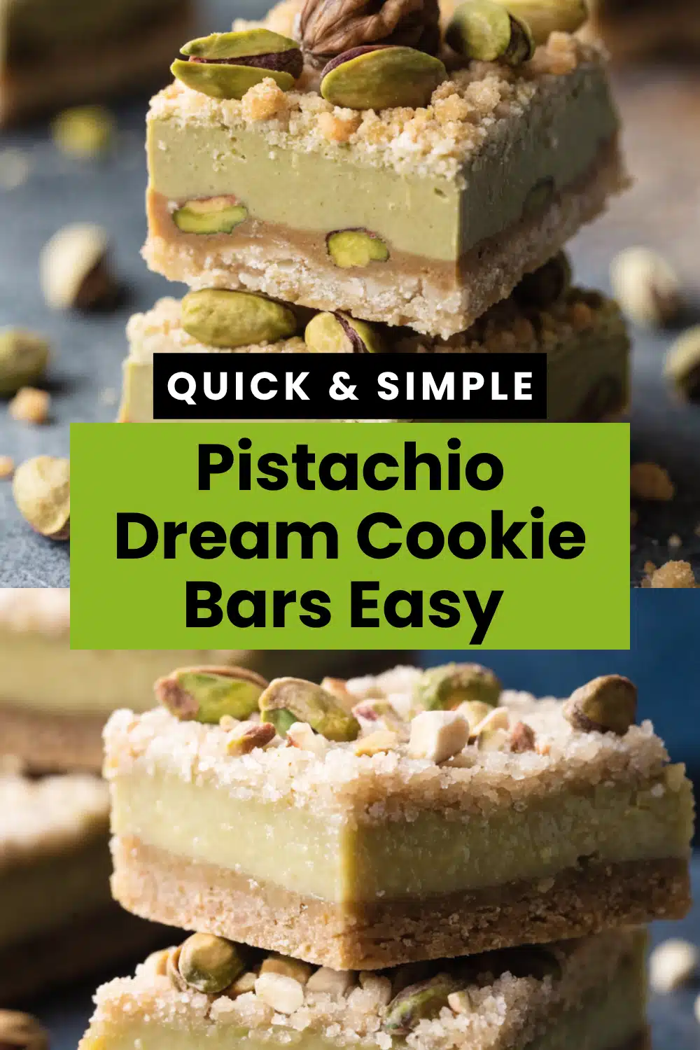 Pistachio Dream Cookie Bars The Most Easy Soft Chewy Pistachio Pudding Sugar Cookie Mix Bar You Will Bake 34 Pistachio Dream Cookie Bars Easy