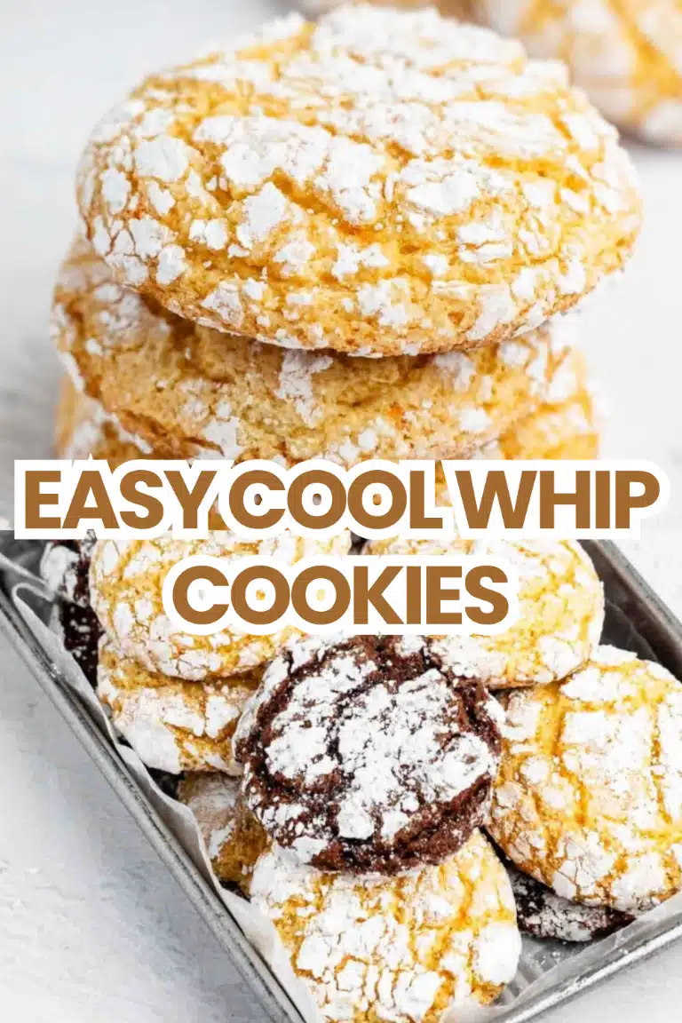 Easy Cool Whip Cookies