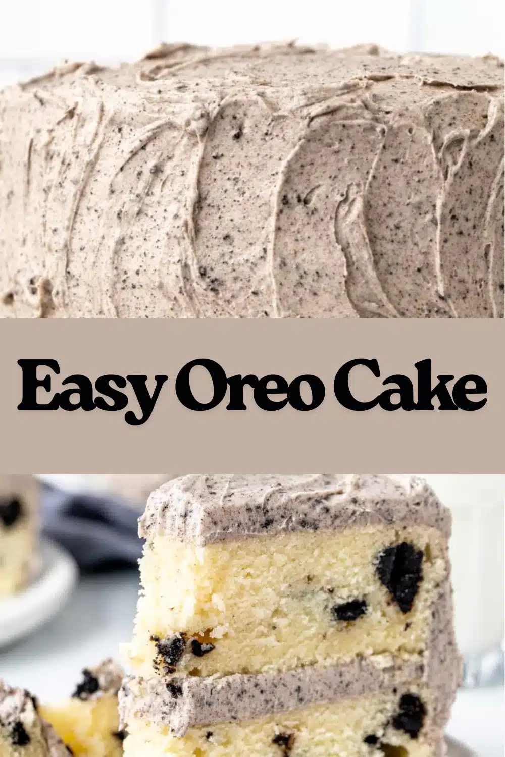 Oreo Cake The Most Easy Moist Chocolate Oreo Cookie Cream Cheese Oreo Buttercream Three Layer Celebration Cake You Will Bake 72 Easy Oreo Cake