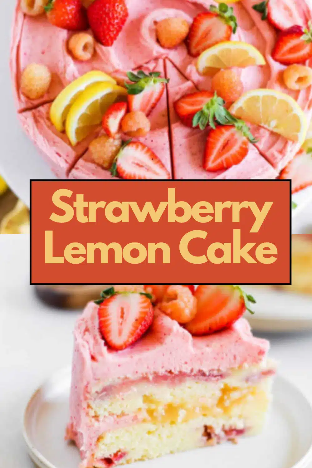 Strawberry Lemon Cake