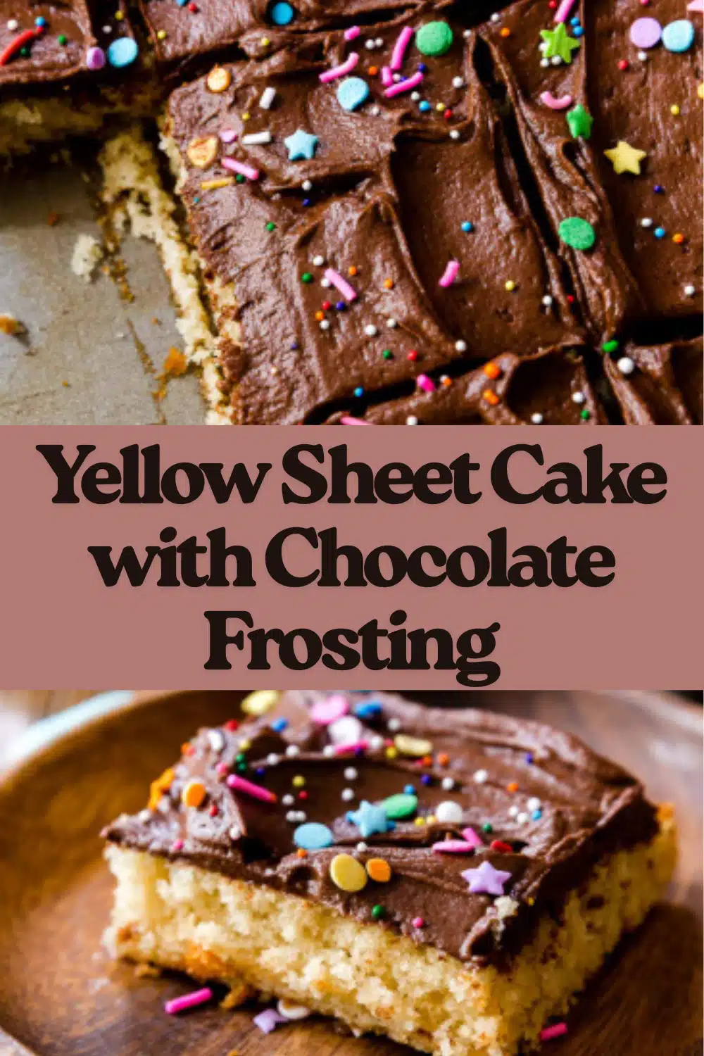 Yellow Sheet Cake with Chocolate Frosting The Most Easy Moist Buttery Egg Yolk Buttermilk Fluffy Chocolate Fudge Buttercream Sheet Cake 62 Yellow Sheet Cake with Chocolate Frosting