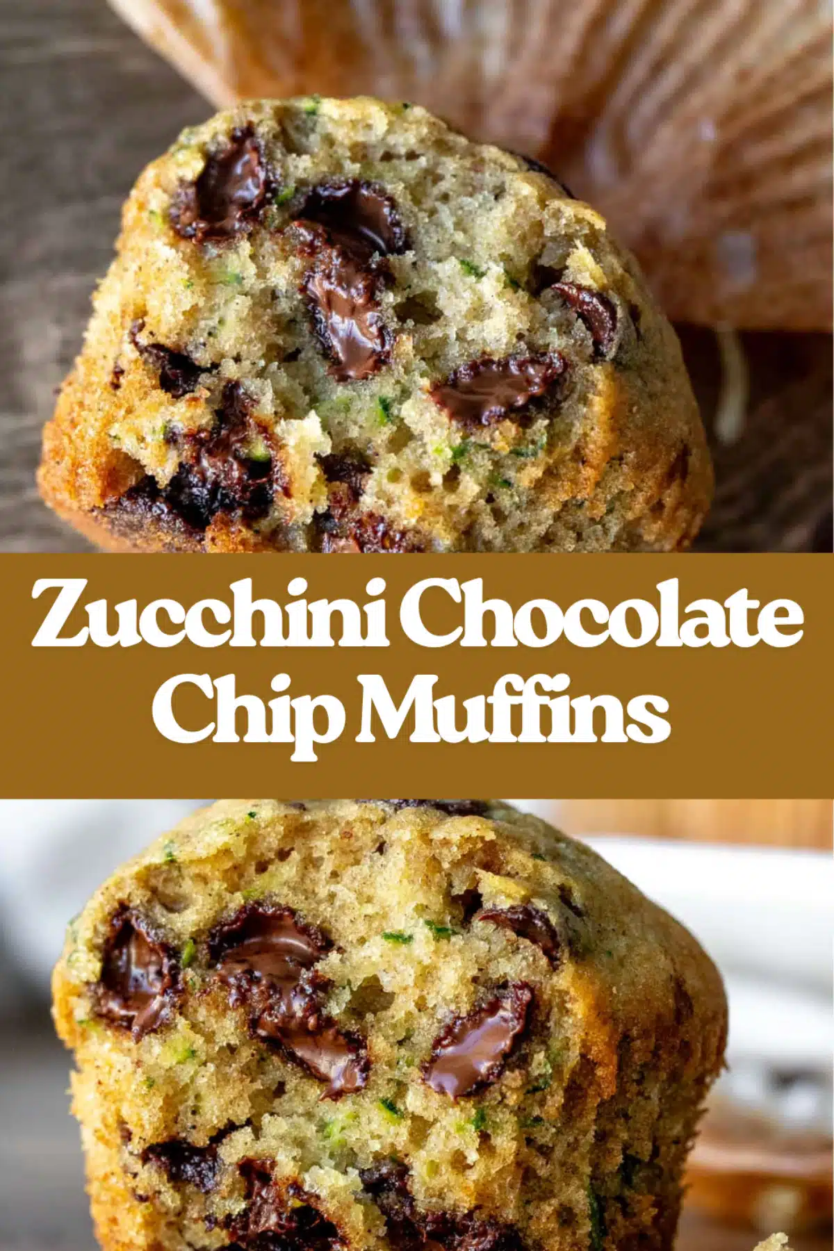 Zucchini Chocolate Chip Muffins The Most Easy Moist Brown Butter Brown Sugar Sour Cream Shredded Zucchini Chocolate Chip Breakfast Muffin 52 Zucchini Chocolate Chip Muffins